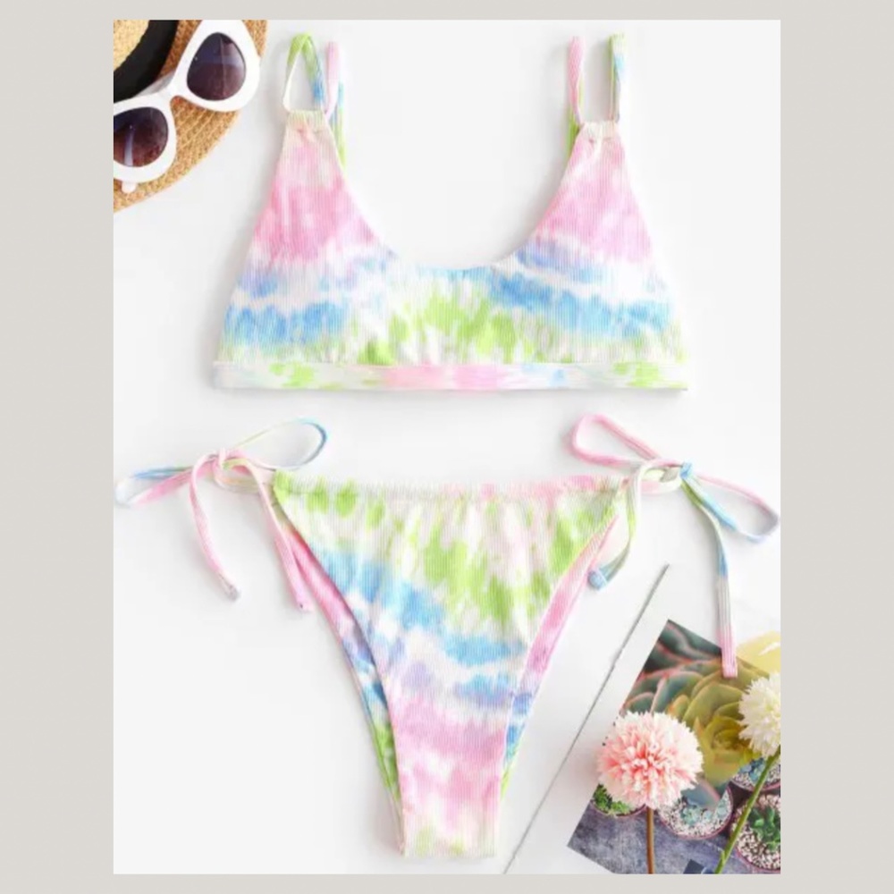 ZAFUL PASTEL TWO PIECE BIKINI